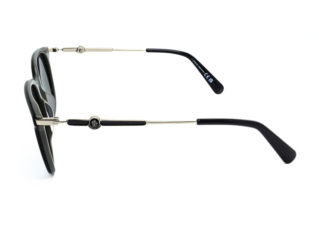 Сонцезахисні окуляри MONCLER ML 0225 01D 55 мм. MIRROR SILVER. Фото 3