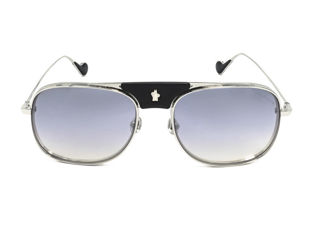 Сонцезахисні окуляри MONCLER ML 0104 16C 57 мм. GRADIENT MIRROR SILVER 