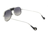 Сонцезахисні окуляри MONCLER ML 0104 16C 57 мм. GRADIENT MIRROR SILVER . Фото 4