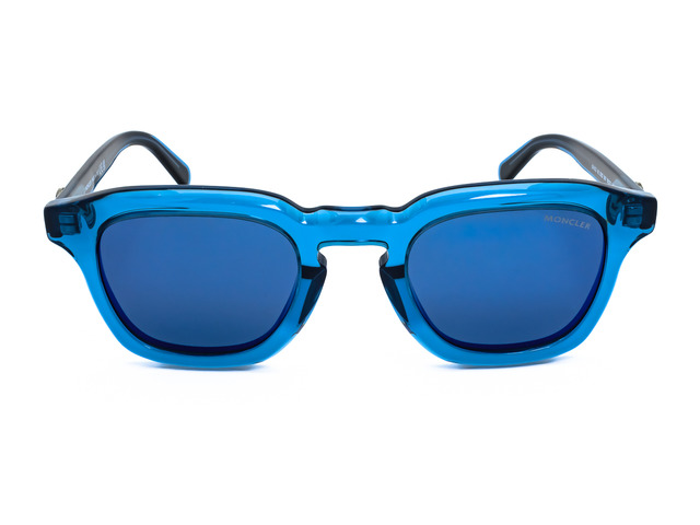 Сонцезахисні окуляри MONCLER ML 0262 90X 50 мм. MIRROR BLUE
