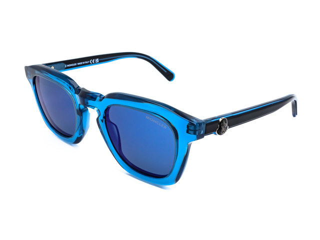 Сонцезахисні окуляри MONCLER ML 0262 90X 50 мм. MIRROR BLUE