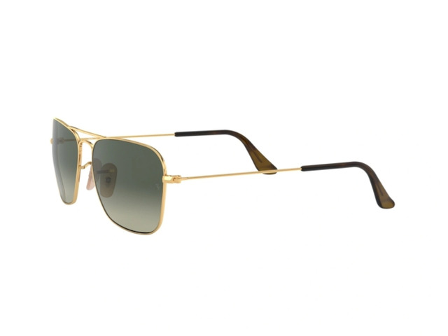 Сонцезахисні окуляри Ray-Ban Caravan RB 3136 181 58 мм. TINTED GREEN. Фото 2