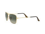 Сонцезахисні окуляри Ray-Ban Caravan RB 3136 181 58 мм. TINTED GREEN. Фото 2
