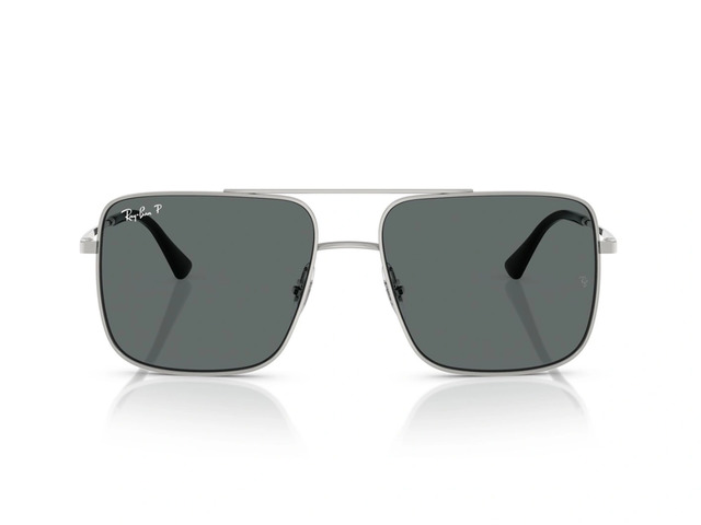 Сонцезахисні окуляри Ray-Ban Ari Bio-Based RB 3758 003/81 56 мм TINTED GREY POLAR