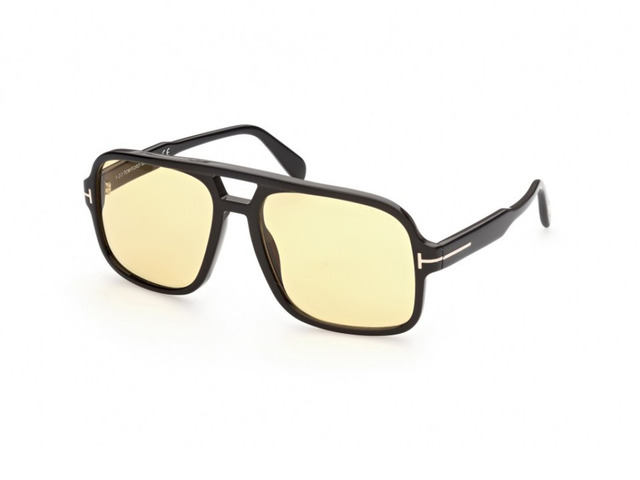 Сонцезахисні окуляри TOM FORD Falconer-02 TF 884 01E 60 мм TINTED YELLOW . Фото 2
