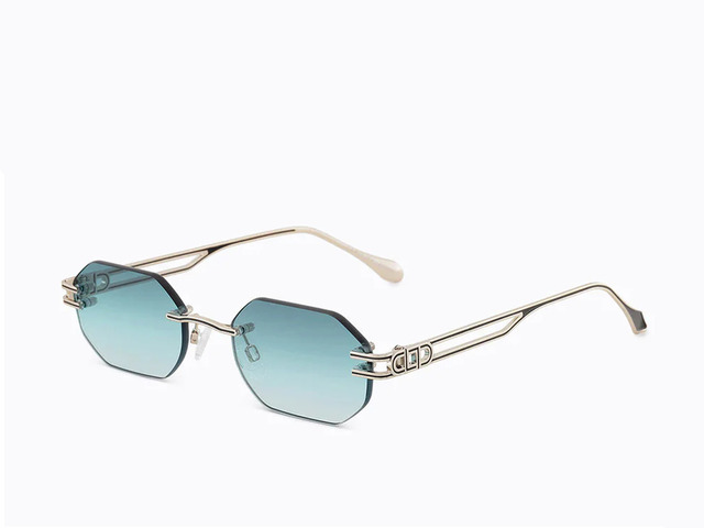 Сонцезахисні окуляри Carolina Lemke CL3545-1 50 GRADIENT BLUE