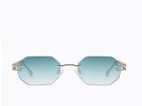 Сонцезахисні окуляри Carolina Lemke CL3545-1 50 GRADIENT BLUE