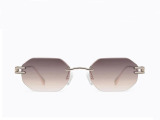 Сонцезахисні окуляри Carolina Lemke CL3545-2 50 GRADIENT BROWN