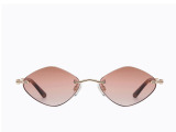 Сонцезахисні окуляри Carolina Lemke CL3337-4 52 мм GRADIENT BROWN