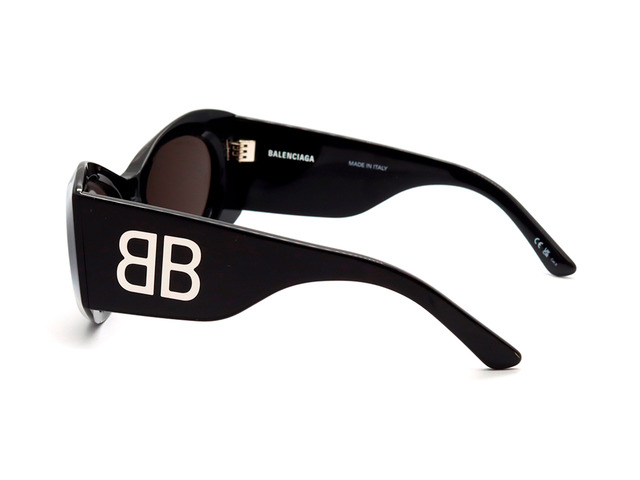 Сонцезахисні окуляри BALENCIAGA BB0394S 001 59 мм TINTED GREY. Фото 3