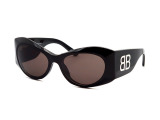 Сонцезахисні окуляри BALENCIAGA BB0394S 001 59 мм TINTED GREY. Фото 2