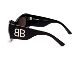 Сонцезахисні окуляри BALENCIAGA BB0394S 001 59 мм TINTED GREY. Фото 3