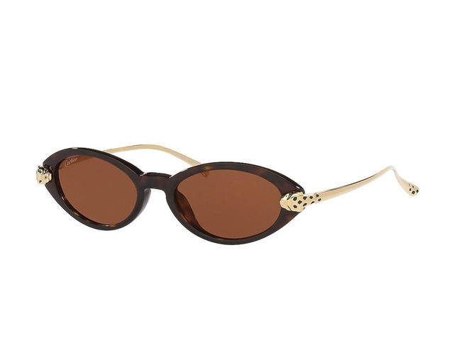 Сонцезахисні окуляри CARTIER CT0634S 002 52 мм TINTED BROWN