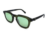 Сонцезахисні окуляри MONCLER ML 0262 96Q 50 мм. MIRROR GREEN. Фото 2