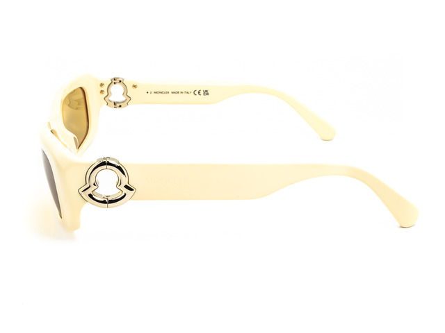 Сонцезахисні окуляри MONCLER ML 0245 25E 55 мм. TINTED YELLOW. Фото 3