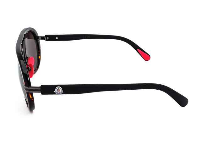 Сонцезахисні окуляри MONCLER ML 0240 52E 57 мм. TINTED BROWN. Фото 3