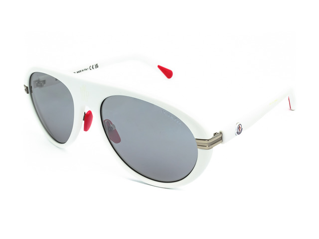 Сонцезахисні окуляри MONCLER ML 0240 21C 57 мм. MIRROR SILVER