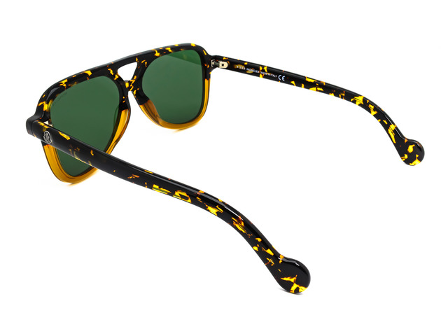 Сонцезахисні окуляри MONCLER ML 0140 56N 58 мм. TINTED GREEN. Фото 4