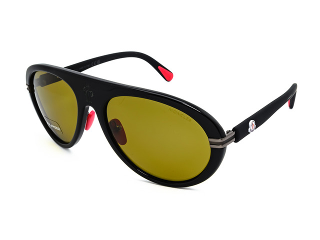 Сонцезахисні окуляри MONCLER ML 0240 01H 57 мм. TINTED YELLOW POLAR