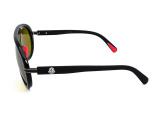 Сонцезахисні окуляри MONCLER ML 0240 01H 57 мм. TINTED YELLOW POLAR. Фото 3