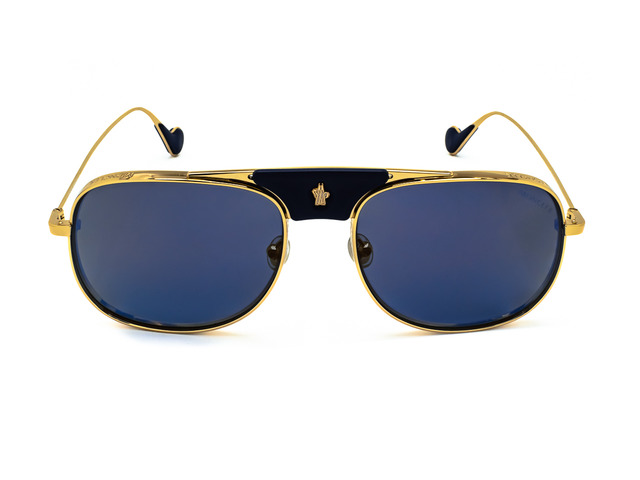Сонцезахисні окуляри MONCLER ML 0104 30D 57 мм. TINTED BLUE POLAR