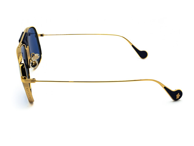 Сонцезахисні окуляри MONCLER ML 0104 30D 57 мм. TINTED BLUE POLAR. Фото 3