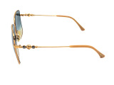 Сонцезахисні окуляри JIMMY CHOO Hester/s BKUI4 59 мм. GRADIENT BLUE. Фото 3
