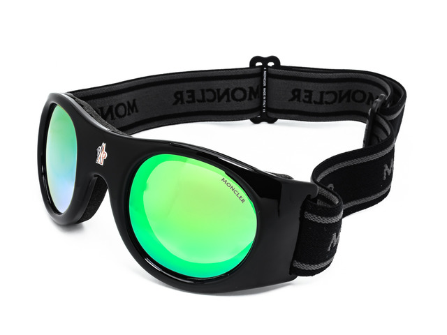 Сонцезахисні окуляри MONCLER ML 0051 01X 55 мм. MIRROR GREEN