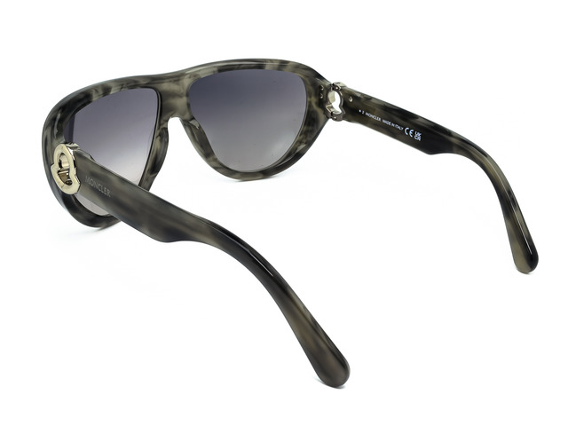 Сонцезахисні окуляри MONCLER ML 0246 20C 62 мм. GRADIENT GREY. Фото 3