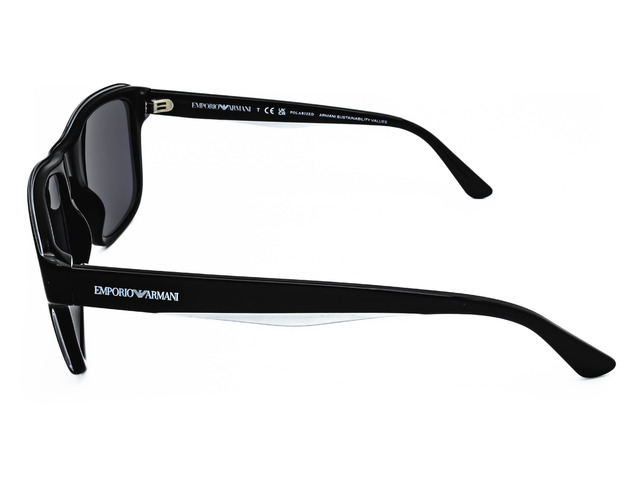 Сонцезахисні окуляри EMPORIO ARMANI EA 4208 6051/87 56 мм. TINTED GREY POLAR. Фото 3
