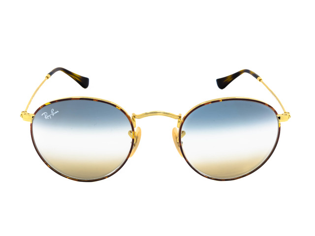 Сонцезахисні окуляри Ray-Ban Round Metal RB 3447V 2945 47 мм. GRADIEN BLUE-BROWN. Фото 3