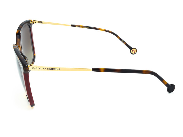 Сонцезахисні окуляри CAROLINA HERRERA HER 0292/S 086HA 53 мм. GRADIENT BROWN. Фото 3