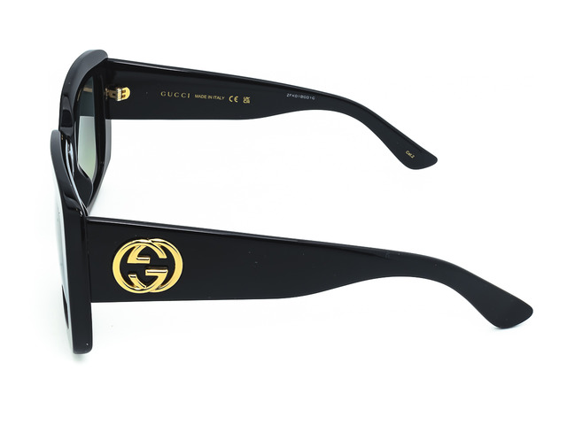 Сонцезахисні окуляри GUCCI GG0141SN 001 53 мм. GRADIENT GREY. Фото 3