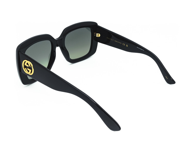 Сонцезахисні окуляри GUCCI GG0141SN 001 53 мм. GRADIENT GREY. Фото 4