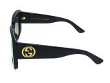 Сонцезахисні окуляри GUCCI GG0141SN 001 53 мм. GRADIENT GREY. Фото 3