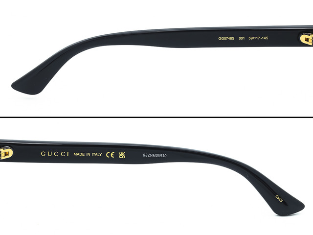 Сонцезахисні окуляри GUCCI GG0748S 001 59 мм. TINTED GREY. Фото 5