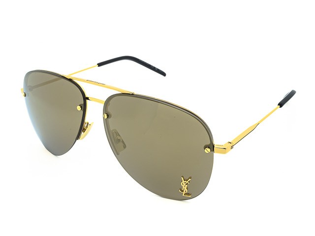 Сонцезахисні окуляри SAINT LAURENT CLASSIC 11 M 004 59 мм. MIRROR GOLD