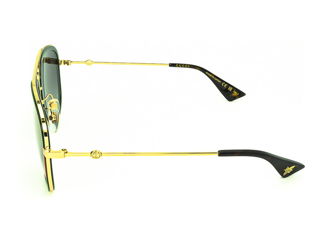 Сонцезахисні окуляри GUCCI GG0062S 003 57 мм. GRADIENT GREEN. Фото 3