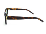 Сонцезахисні окуляри SAINT LAURENT SL M127/F 003 53 мм. TINTED GREEN. Фото 3