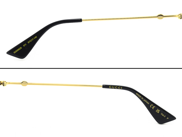 Сонцезахисні окуляри GUCCI GG 0062S 011 57 мм GRADIENT GREY POLAR. Фото 5
