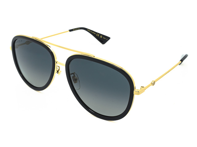 Сонцезахисні окуляри GUCCI GG 0062S 011 57 мм GRADIENT GREY POLAR