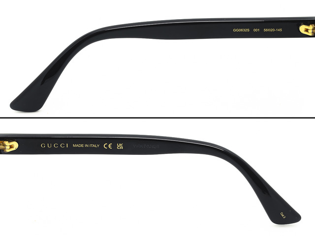 Сонцезахисні окуляри GUCCI GG 0632S 001 56 мм. GRADIENT GREY. Фото 5