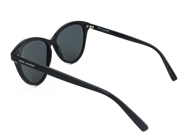 Сонцезахисні окуляри SAINT LAURENT SL 456 001 57 мм. TINTED BLACK. Фото 4