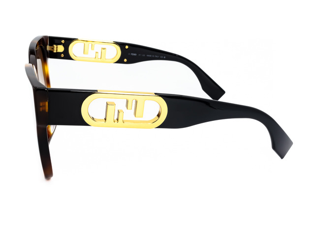 Сонцезахисні окуляри FENDI FE40063F 53F 55мм. GRADIENT BROWN. Фото 3