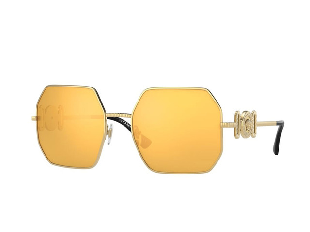 Сонцезахисні окуляри VERSACE VE 2248 10027P 58 мм MIRROR GOLD