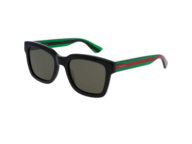 Сонцезахисні окуляри GUCCI GG 0001SN 002 52 мм TINTED GREEN