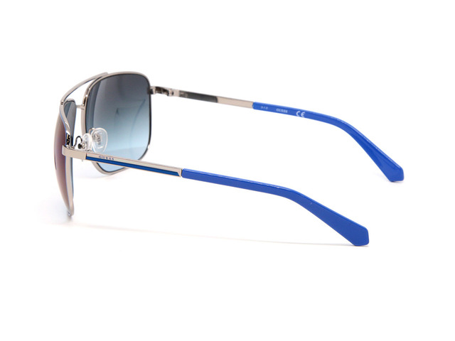 Сонцезахисні окуляри GUESS GU00014 92X 61 мм MIRROR BLUE. Фото 3