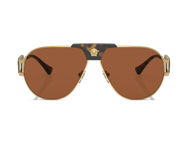 Сонцезахисні окуляри VERSACE VE 2252 1470/73 63 мм TINTED BROWN