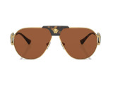 Сонцезахисні окуляри VERSACE VE 2252 1470/73 63 мм TINTED BROWN