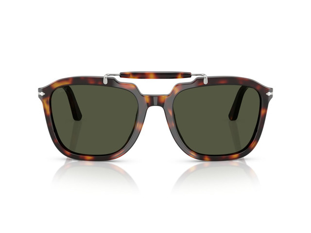 Сонцезахисні окуляри PERSOL 0203-S 24/31 55 мм TINTED GREEN